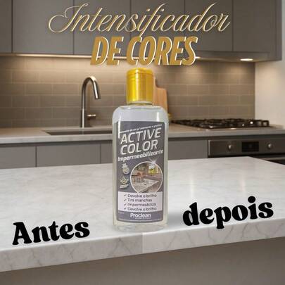 Limpa Granito Mármore porcelanato Realça Cor active color Brilho Revitalizador