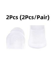 10 件/5 双硅胶高跟鞋保护套，防滑防噪音鞋跟帽，鞋子替换头，简约风格，免洗，纯色，非泡沫，非针织，无磁性，适用于安静的婚礼、碎石路、湿地户外活动 - 鞋配件 - 彩色 - 查看 12