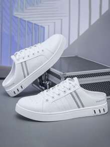 Men's Low-Top Breathable Casual Sneakers, Board Shoes, Youth Fashion Flat Shoes, Versatile Non-Slip