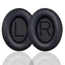 Replacement Earpads Cushions For QuietComfort 35 & Quiet Comfort 35 II, Headphones Ear Covers Ear Pads For QC35/QC35II/25/15 QC2 / Ae2 / Ae2i / Ae2W / Sound Link/Sound True