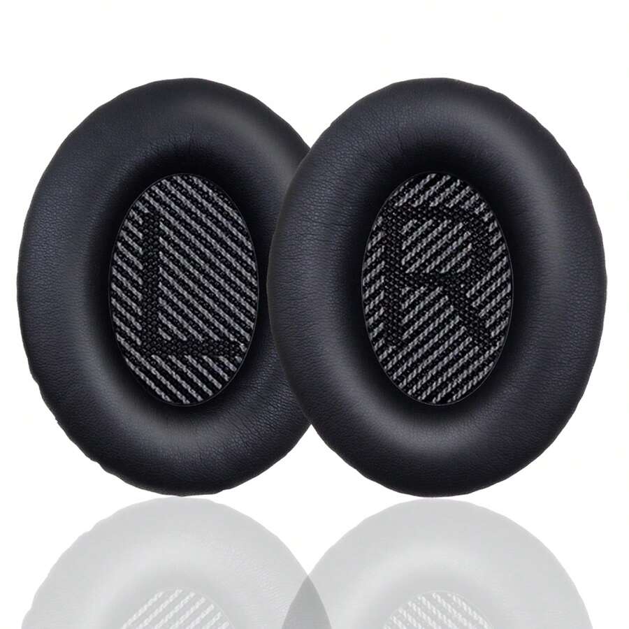 Replacement Earpads Cushions For QuietComfort 35 & Quiet Comfort 35 II, Headphones Ear Covers Ear Pads For QC35/QC35II/25/15 QC2 / Ae2 / Ae2i / Ae2W / Sound Link/Sound True