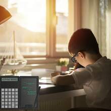 学生用科学计算器，12 位大屏幕，带记事本的数学计算器，初中高中用品和大学课堂必备品 - 彩色 - 查看 4