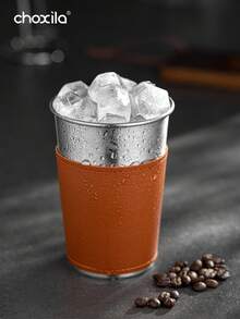choxila 1 件不锈钢咖啡杯、冰美式咖啡杯、户外露营水杯、茶杯 - 咖啡杯 - 查看 4