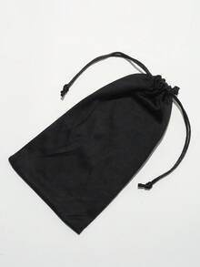 1pc 90 Degree Refraction Flat Slouchy Glasses, Can Be Used For Gaming, Movie Watching, Relaxation, Unique Glasses For Reading, Knitting, Viewing Without Lowering Head (Comes With Glasses Case And Cleaning Cloth) (Note: Optical Glass Product Is Relatively Heavy) - Black - View 12