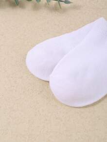 20双白色婴儿船袜，简约休闲，四季皆宜。男婴女婴均可穿着。婴儿袜、新生儿袜、幼儿袜、婴幼儿袜。 - 彩色 - 查看 7