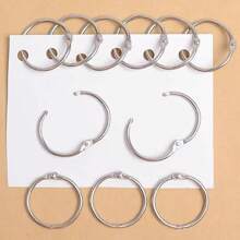 5cm/2inch Diameter Large Loose Leaf Binder Rings, 10pcs/Pack (50mm - 10pcs)