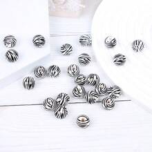 10/20/50/100 ชิ้น ชุดเม็ดไม้รูปสัตว์ เม็ดลายเสือ ลายม้าลาย ลายเสือดาว