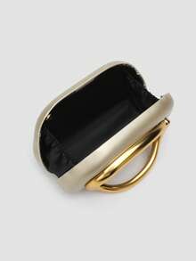 1pc PU Clutch Bag, Ideal Valentine's Gift, Comfortable & Fashionable, Personalized Gift Choice, 2025 Accessory, Suitable For All Occasions With Fashionable Style, Affordable Luxury Feel, Rebellious Party Bag, Perfect For Parties, Weddings, Galas, Dinners/Banquets, Elegant Ladies Handbag, Party Bags,Perfect For Party Wedding Prom Dinner/Banquet Matching With Holiday Party Dress Evening Dress & Sequin Dress