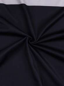 Men's Short-Sleeved Button-Down Shirt With Colorful Print, Ideal For Everyday Summer Wear - Đen và trắng - Xem 4