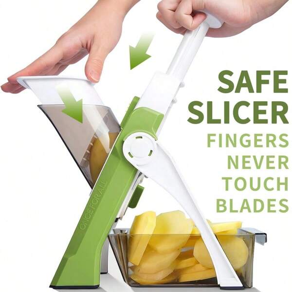 Multi Functional Vegetable Slicer, Kitchen Friction Chopper, Planer, Household Radish Thick Potato Chopper, Slicer, Vegetable Slicer, Household Kitchen Lazy Universal Potato Slicer, Silk Scraper, Silk Scraper, Magic Tool