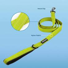 Mejores Suministros para Mascotas Correa o Collar Reflectante para Perros Voyager con de Neopreno, para Cachorros de Razas Pequeñas, Medianas y Grandes, Lindo y Resistente para Caminar, Correr y Entrenar - Turquesa, S - Cal - Ver 2