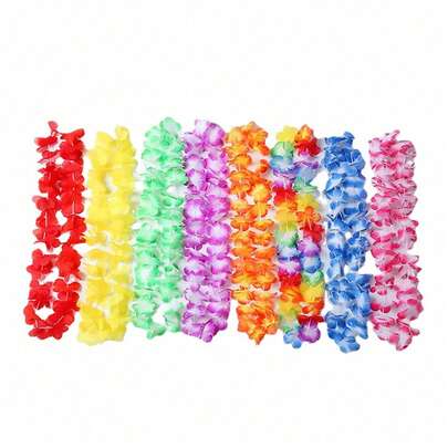 1pc Hawaiian Lei Necklace For Festival & Party Decoration,Christmas