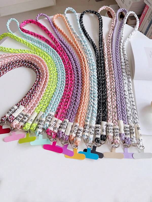 1 件全新手机挂绳，斜挎/单肩尼龙伞绳手机壳带，可挂身份证、水瓶、包的挂绳