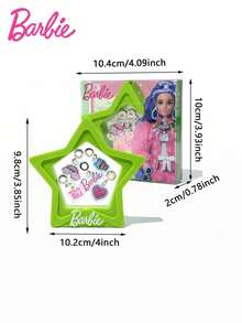 Mattel 1Set Barbie Officially Licensed DIY Beaded Bracelet Set Of Delicate Ornaments Handmade Materials Diamond Beaded Adjustable Chain Bag Pendant Party Cosplay Dress Up Jewellery Decorations Birthday Christmas Gift - BB-201504 - View 2