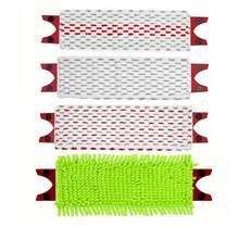 1/3 piezas Almohadillas de repuesto para UltraMax/UltraMaT Extra Grande XL 2-en-1 Trapeador plano, adecuado para limpieza en seco y húmedo, fácil de limpiar - Multicolor - Ver 2