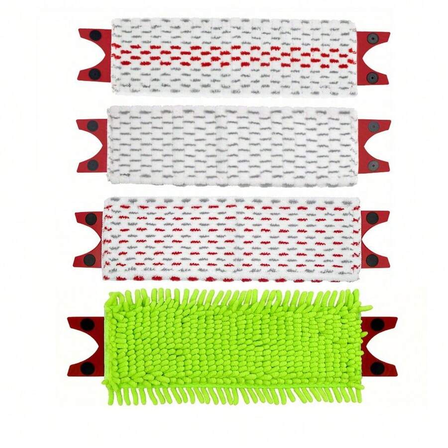 1/3 piezas Almohadillas de repuesto para UltraMax/UltraMaT Extra Grande XL 2-en-1 Trapeador plano, adecuado para limpieza en seco y húmedo, fácil de limpiar