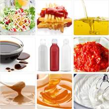 1pc Olive Oil Distributor, Spray Bottle, Transparent Condiment Extrusion Bottle, Plastic Extrusion Bottle With Flip Lid, Lightweight And Portable, Leak-Proof Condiment Bottle, Tomato Sauce, Soy Sauce Bottle, Suitable For Oil, Vinegar, Soy Sauce, Honey, Barbecue Sauce And Condiments, - Multicolor - View 9