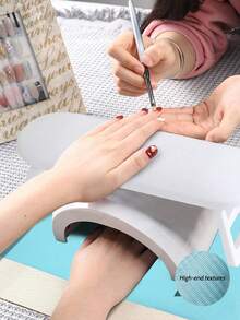 可折叠美甲扶手、美甲手托（适用于 Nails Tech）、马卡龙手托（适用于水晶美甲）、便携式水晶手托、美甲枕扶手、美甲桌美甲用品（手枕和垫单独出售）、美甲用品、美甲工具、美甲工具、返校、美甲、按压式美甲工具