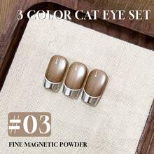 MIANEL 10ML 冬季新款黑珍珠水晶猫眼凝胶指甲油 简约优雅纯黑暗白指甲油 美甲沙龙专用凝胶指甲油 白色指甲 冬季指甲 黑色指甲 可爱指甲 美甲艺术 美甲用品 - 彩色 - 查看 17