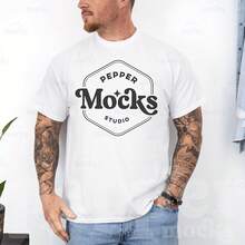 Maqueta De Camia Blanca Gildan 5000  Maqueta De Camia G500 Masculina  Maqueta De Modelo Humano Real  Maqueta Simple Informal  Gildan 5000 Blanco Para Hombre Vista Frontal220G Heavyweight 100% Cotton T-Shirt. I For Daily Commutes, Outdoor Work, Gym Sessions, Or Laid-Back Weekends, This Offers A Structured Fit And Soft Feel. Whether Layered In Fall Or Worn Solo In Summer, It's Your All-Season Go-To For Comfort And Reliability. Tops For Wo Vintage Clothes Wo Clothes Wo Vintage Wo Tops Mujer Cute Tops Wo Cotton Wo Clog Halloween Camisas Summer Clothes Wo Casual Punk Western Tops Wo Fourth Of July Outfit Kpop Cowboy Outfits For Wo Ry Ropa 100% Cotton Y2k Ing Cute Gothic Wo Clothes Black And White Top Vintage Tops Cloth For Wo White Goth Inawly Retro Clothes For Wo Korean Fashion Wo Camisas Para Mujer - White - View 1