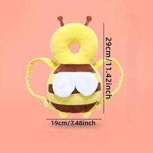 1pc Adjustable Baby Head Protection Pad, Safety Cushion Baby Anti-Fall Head Protector, Suitable For Crawling And Walking Infants To Prevent Head Injury - Multicolor - View 5