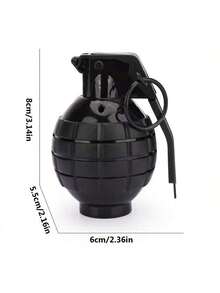 1pc Simulation Hand Grenade Toy Prop, Creative Prank Item - Multicolor - View 4