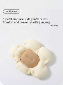 1pc Baby Petal Soft Pillow, Gauze Breathable Anti-Startle Sleep Aid, Soft Infant Toddler Pillow - Multicolor - View 9