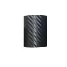 1 rollo de película protectora de borde de puerta de coche de fibra de carbono 3D, cinta resistente al agua y a los arañazos de PVC, película protectora universal para parachoques, material de PP, decoración de pared frontal, decoración de habitación, pegatina