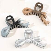 1 pièce Grand clip à cheveux en forme de nœud papillon pour femmes, convient pour un usage quotidien, accessoires pour cheveux, clips à cheveux, pinces à cheveux, pince à cheveux