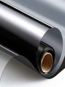 单向隐私窗膜，日间镜面反射隔热防紫外线，无胶静电吸附，适用于家庭和办公室 - 彩色 - 查看 60