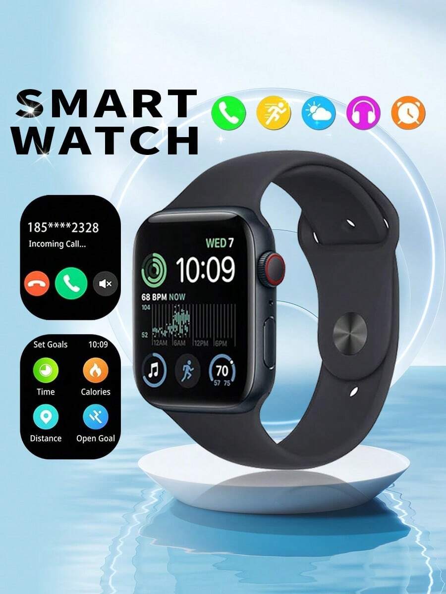 Smart Voice Wireless Watch Can Check Heart Rate, Blood Pressure, Health, Three Ring Sports Watch, Christmas, New Year, Valentine's Day Holiday Gift
