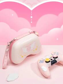 GeekShare Star Wing 游戏手柄控制器便携式收纳包 - 粉色 - 查看 2