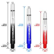 WIN.MAX 48/41/35mm PC Darts Shaft & Dart Flights Set, PET Flights, Professional Darts Accessories, Colorful Competition Equipment, Precise & Durable, Lightweight Design, Quick Replacement, Essential For Match Training