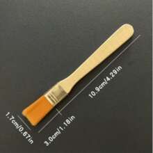 Multi-Purpose Nylon Bristle Brush, Paint Brush, Painting Brush, Wooden Handle Bristle Brush, Art Painting Brush, Oil Painting Brush, Nylon Brush
