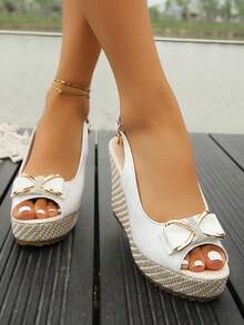 Nuevas sandalias de plataforma con tacón alto y suela gruesa para mujer, primavera/verano 2025