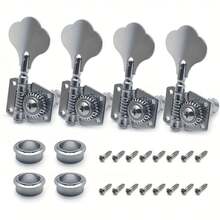 Set Of 4 Open-Ended Tuners For Electric Bass, Ideal For Tuning A Jazz Bass - Multicolor - View 6