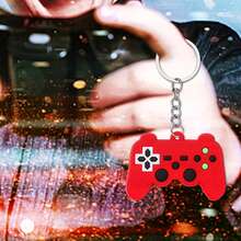 12pcs/Set Random Color Game Theme Keychain Set - Multicolor - View 4