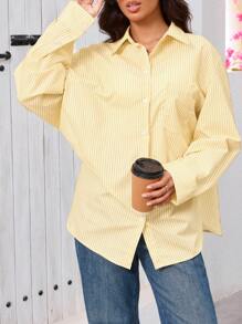 Chemise ample en crêpe pour femmes DEEKA, nouvelle arrivée du printemps