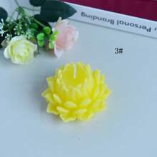 1pc Lotus Scented Candle, Home Decor Accessory