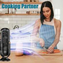 Large Battery Dual Motor Portable Fan, Household Small Air Cooler, 5-Speed Air Cooling Fan 720° Surround Hair Dryer, Portable USB Fan For Office, Travel, Camping, Outdoor RV, Christmas And Valentine'S Day Gifts