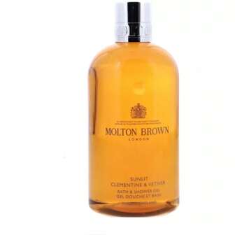 Molton Brown Sunlit Clementine & Vetiver Bath & Shower Gel, 10 Oz
