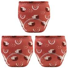 5pcs Reusable Baby Potty Training Underwear, Comfortable Breathable Thin Anti-Leak Cloth Diapers For Newborn Baby Boys Girls, Washable, Breathable Training Pants, Leakproof, Unisex, All Season Infant Clothing - Elegant Printed Patterns, Great Gift For Every Baby - Multicolor - View 58