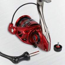 BILLINGS GLA Metal Body Spinning Reel,Max Drag 12KG Spinning Fishing Reel,Ultra Smooth Metal Spool,1000-7000 Series For Saltwater Or Freshwater Reel Fishing Accessories Tools,Gear Ratio 5.2:1