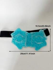 可重复使用的脚踝和手腕冰袋包裹，冷热疗法凝胶冰袋运动冰垫