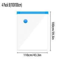 Vacuum Bags For Clothes,Organizer For Beding Vacuum Seal Bags For Clothing ,Closet Organiser Space Saver Bags For Clothes,Saving More Closet Space,Vacuum Storage Bags No Pump