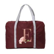 旅行包 折叠行李包 飞机包 单肩包 姓名首字母图案 大容量收纳袋 防水防潮行李袋 手提包 收纳包 毛巾 衣物收纳袋 假日旅行用品 学生周末包 瑜伽健身包 学校包 学校用品 学校用品 - 酒紅色 - 查看 18
