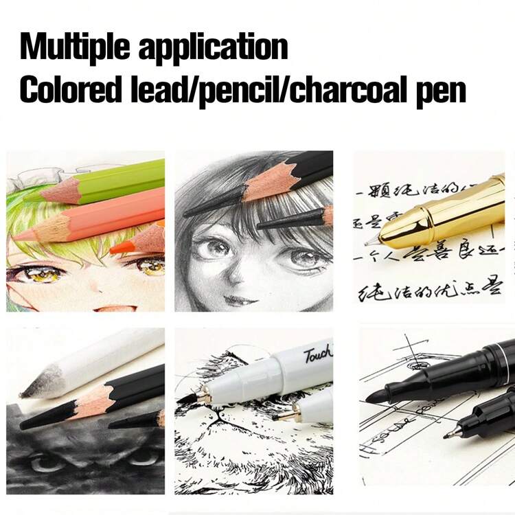 9 x 12 英寸素描本，顶部螺旋装订素描本，1 包 40 张（68 磅/100gsm），无酸艺术素描本，艺术绘画书写纸，适合成人初学者。 - 白色 - 查看 9