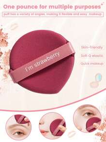 50/40/30/20/10/5pcs Makeup Kit, Including: 10 Pieces Of Liquid Makeup Sponge+10 Pieces Of Mini Liquid Makeup Sponge+10 Pieces Of Triangular Powder Puff For Loose Powder And Makeup Set+10 Pieces Of Air Cushion Powder Puff For Facial Makeup+10 Pieces Of Mini Air Cushion Powder Puff For Facial Concealer Makeup Cream And Foundation Cream Mixed Beauty Sponge