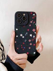 Funda para phone (1 unidad), diseño floral retro, compatible con phone X/XS, XS Max, 11, 12, 13, 14, 15 y 16. - Multicolor 6 - Ver 1