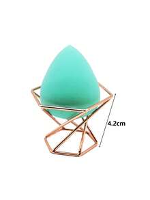 1pc Multi-Functional Makeup Sponge Holder, Metal Material, Minimalist & Fashionable Design, 3-Tier Circular Hollow Shape, Stable Triangular Support Legs, Can Dry Makeup Sponges & Store Small Makeup Tools, Makeup Organizer, Suitable For Vanity, Bathroom & Other Makeup Storage Scenarios ,Jewellery Box,Pouch,Makeup Brush Holder,Brush Holder,Perfume Organiser,Pouch Bag,Gifts For Women,Christmas Gifts,Gift Ideas For Women,Room Decor - Multicolor - View 12